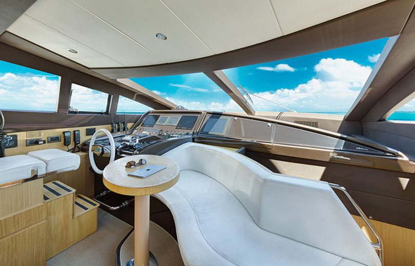 rent yacht ibiza riva venere 75