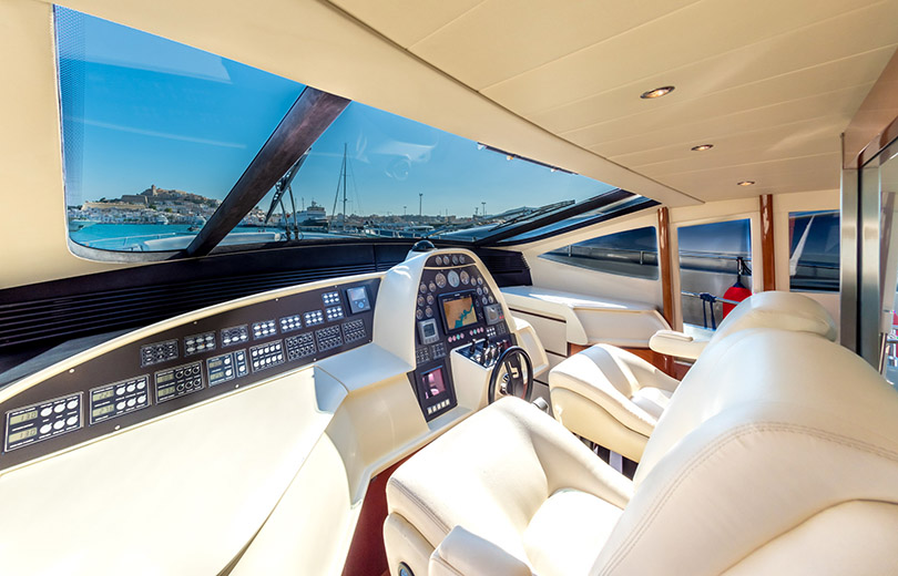 rent yacht ibiza pershing 76