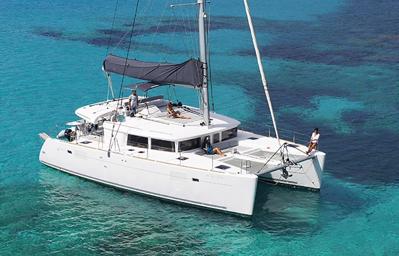 rent catamaran ibiza lagoon 450