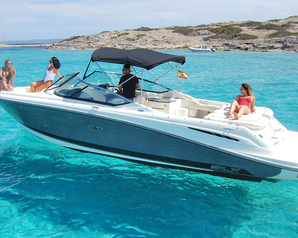 rent boat ibiza sea ray 270