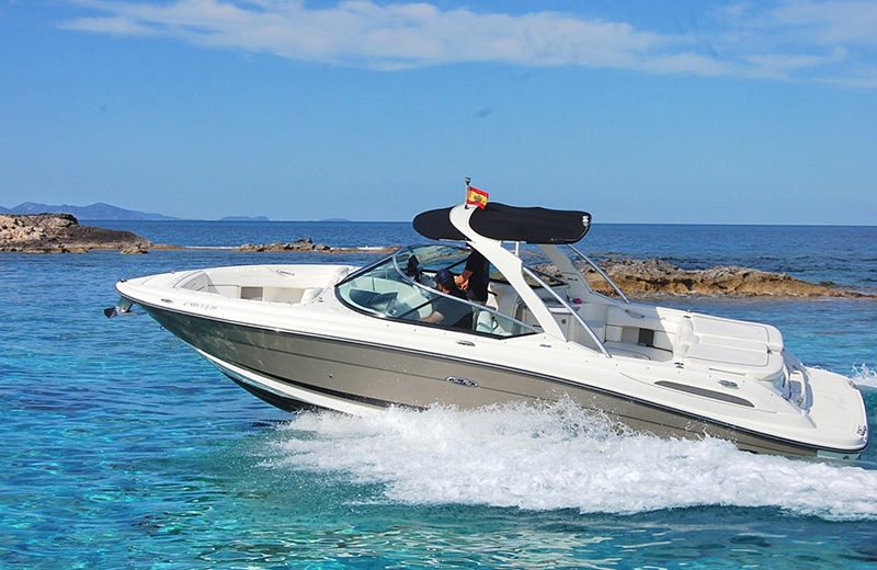 rent boat ibiza sea ray 270 