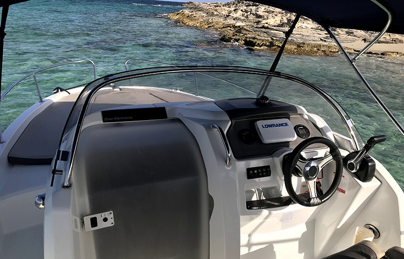 rent boat ibiza cap camarat 6,5