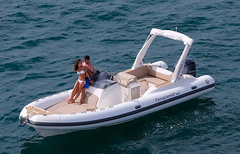 rent semi-rigid ibiza capelli tempest