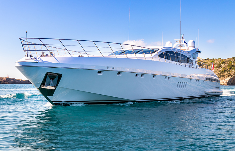 rent boat ibiza mangusta 108