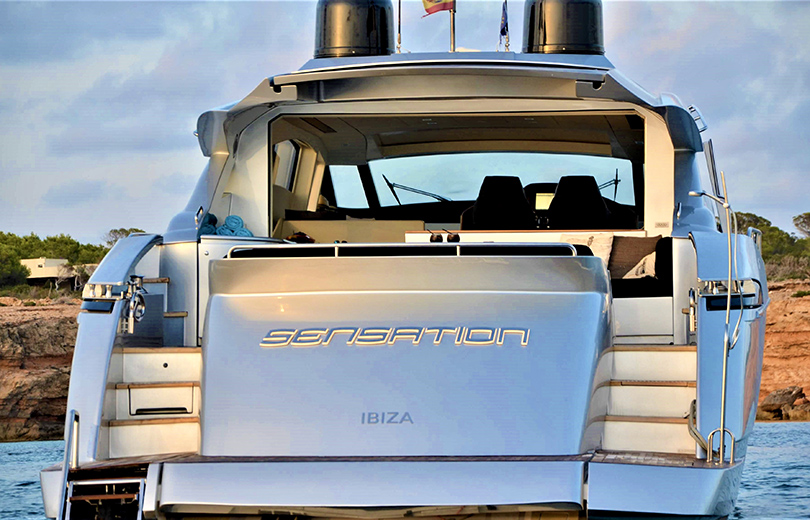 rent boat in ibiza pershing 72