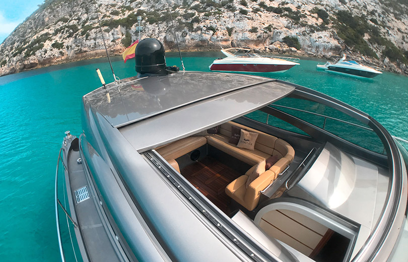 rent boat in ibiza Pershing 50