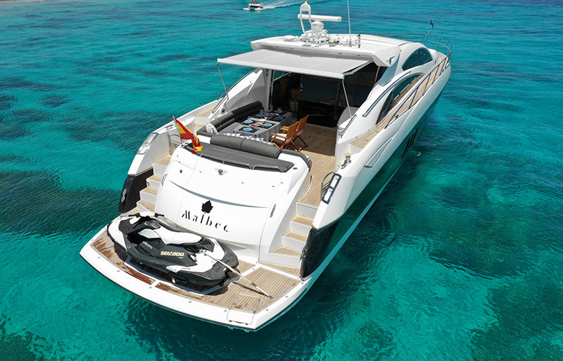 rent boat ibiza predator 72