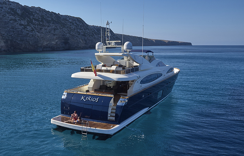 Alquiler Yate Ibiza Astondoa 102 GLX