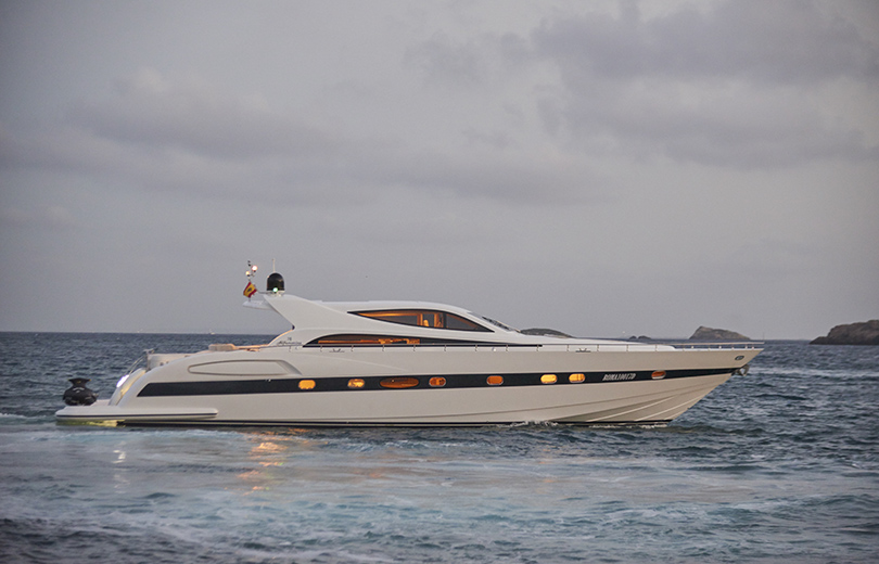 Rent yacht Ibiza Alfamarine 78 Nina