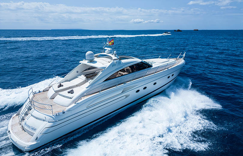 Alquiler yate en Ibiza Princess 65 en Ibiza