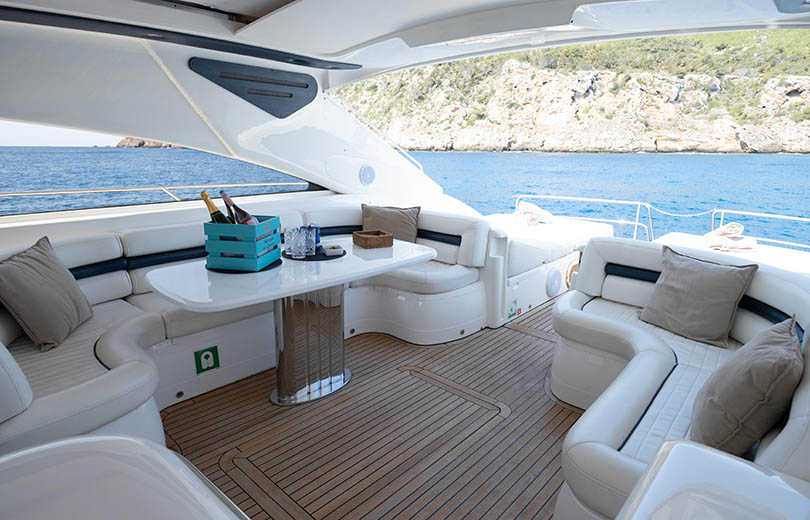 Alquiler yate en Ibiza Princess 65 en Ibiza