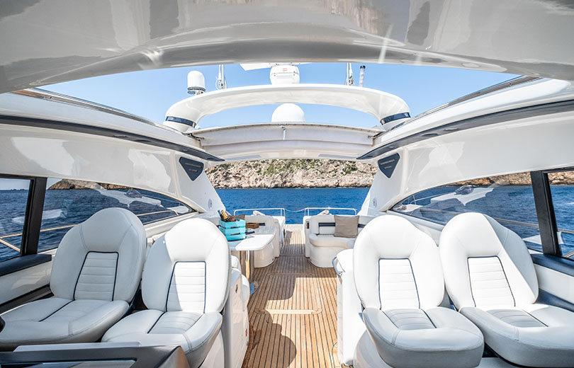 Alquiler yate en Ibiza Princess 65 en Ibiza