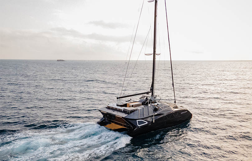 Alquiler Catamaran Hanstaiger X1 en Ibiza